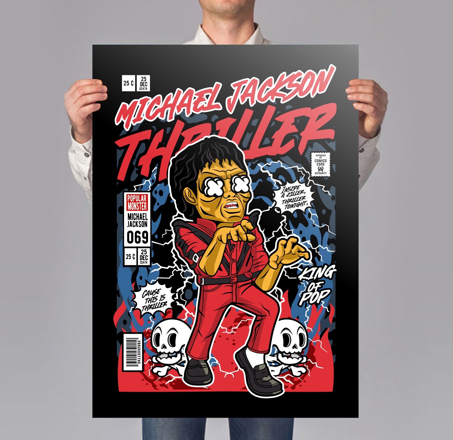 Michael Jackson Thriller Poster