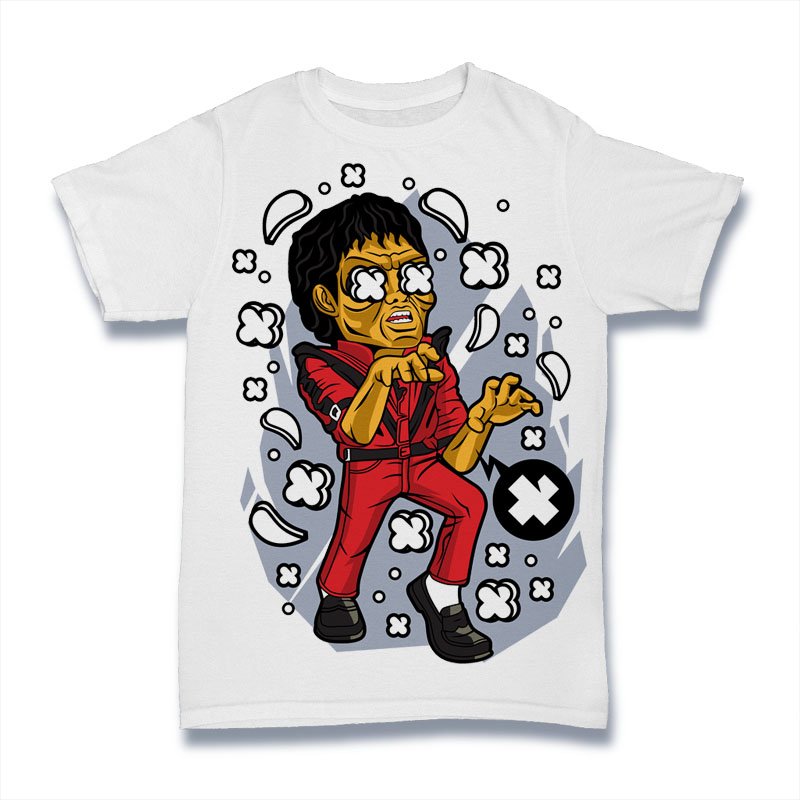 Michael Jackson Zombie Tshirt
