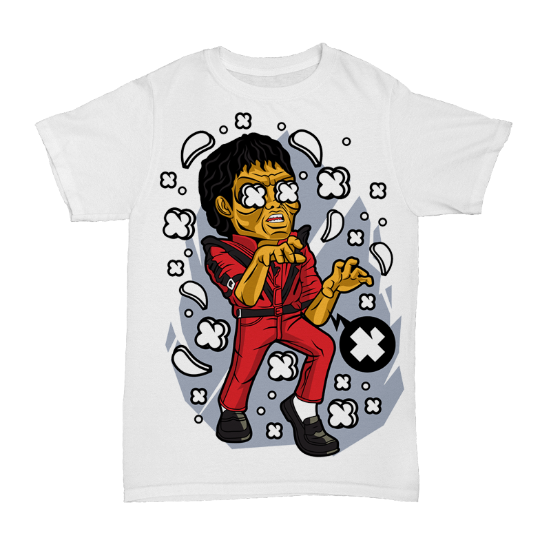 Michael Jackson Zombie Tshirt