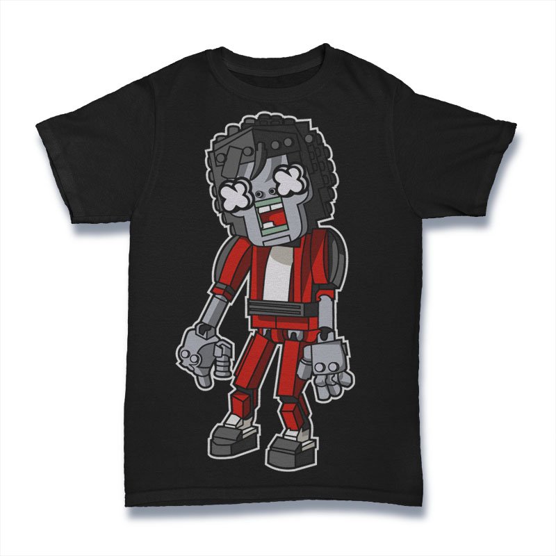 Michael Jakson Zombie Tshirt