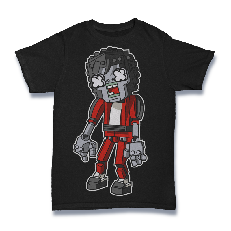 Michael Jakson Zombie Tshirt