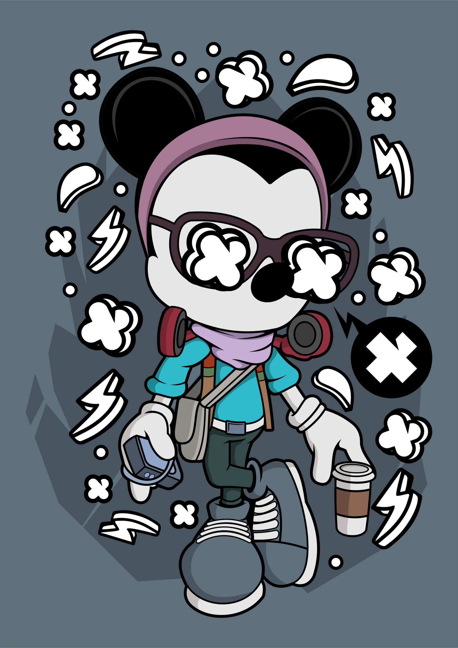 Mickey Hipster