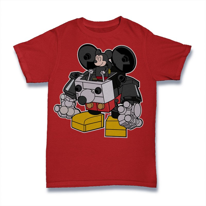 Mickey Robo Tshirt