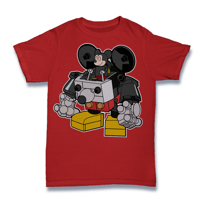 Mickey Robo Tshirt