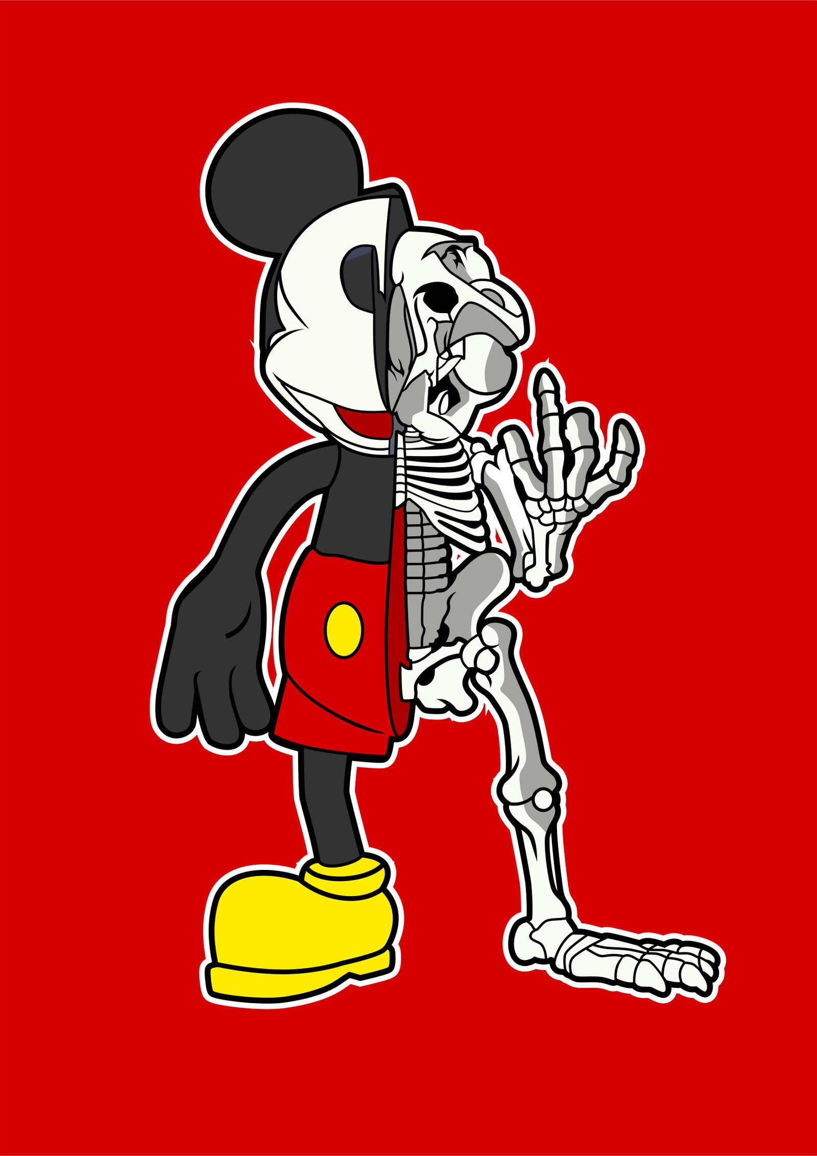 Mickey Skeleton