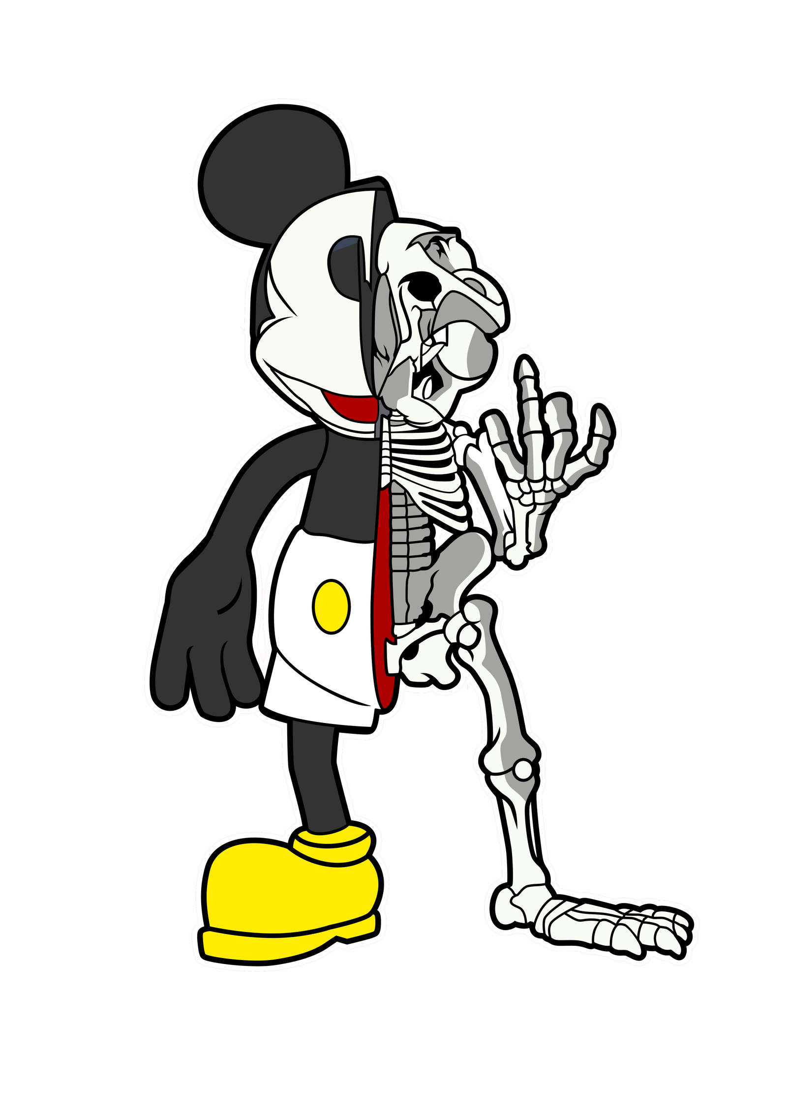 Mickey Skeleton