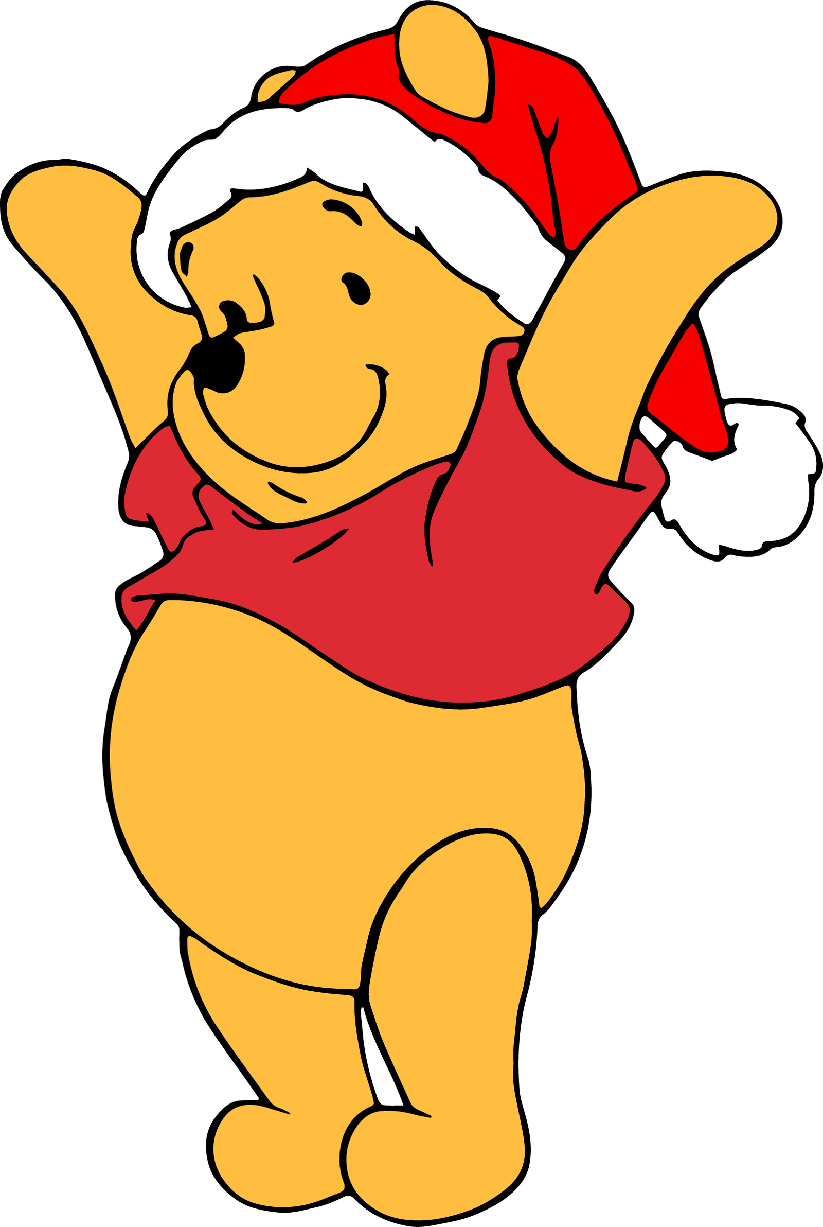 MooSVG – Winnie Christmas (02) – PNG