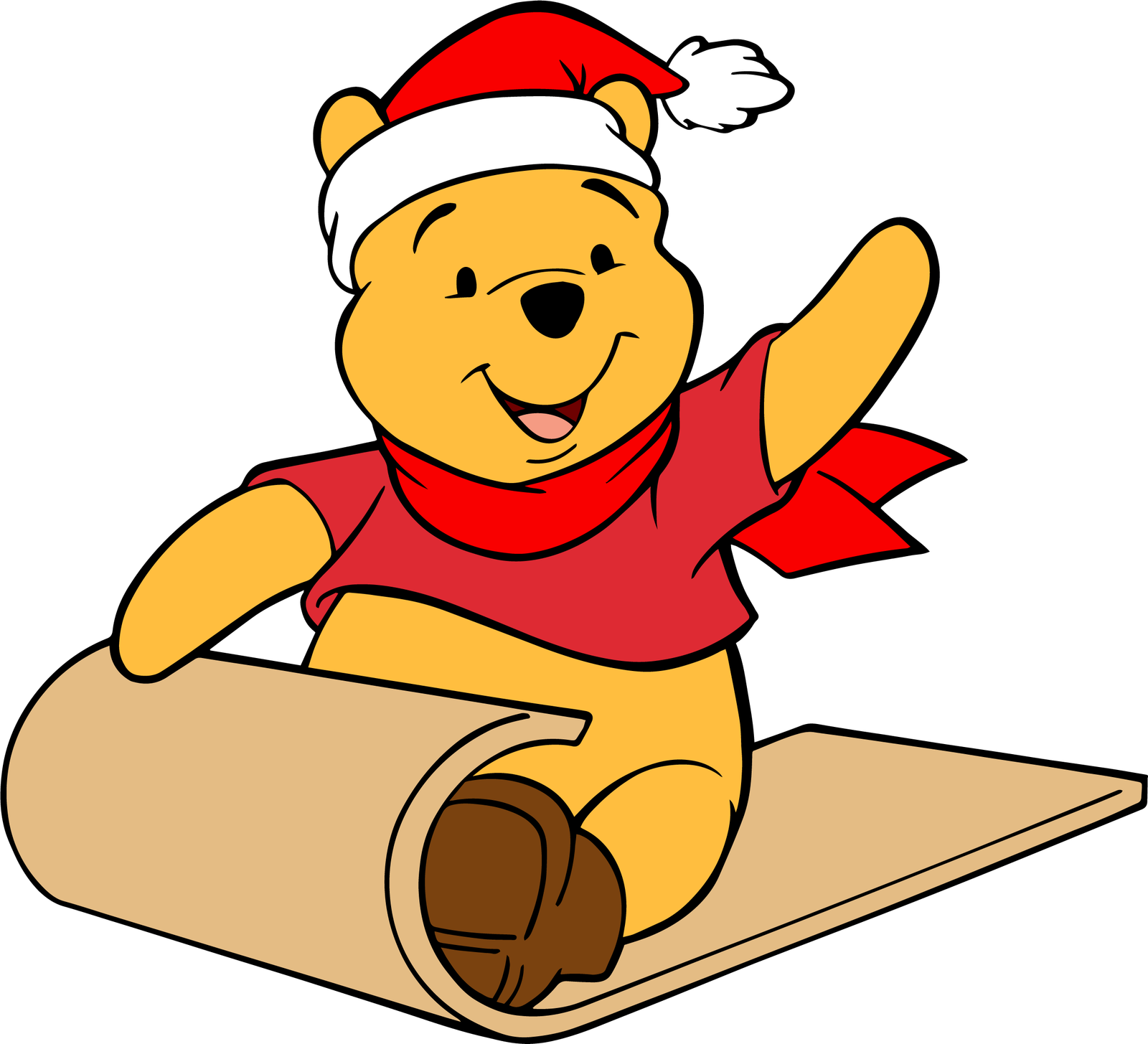 MooSVG – Winnie Christmas (05) – PNG