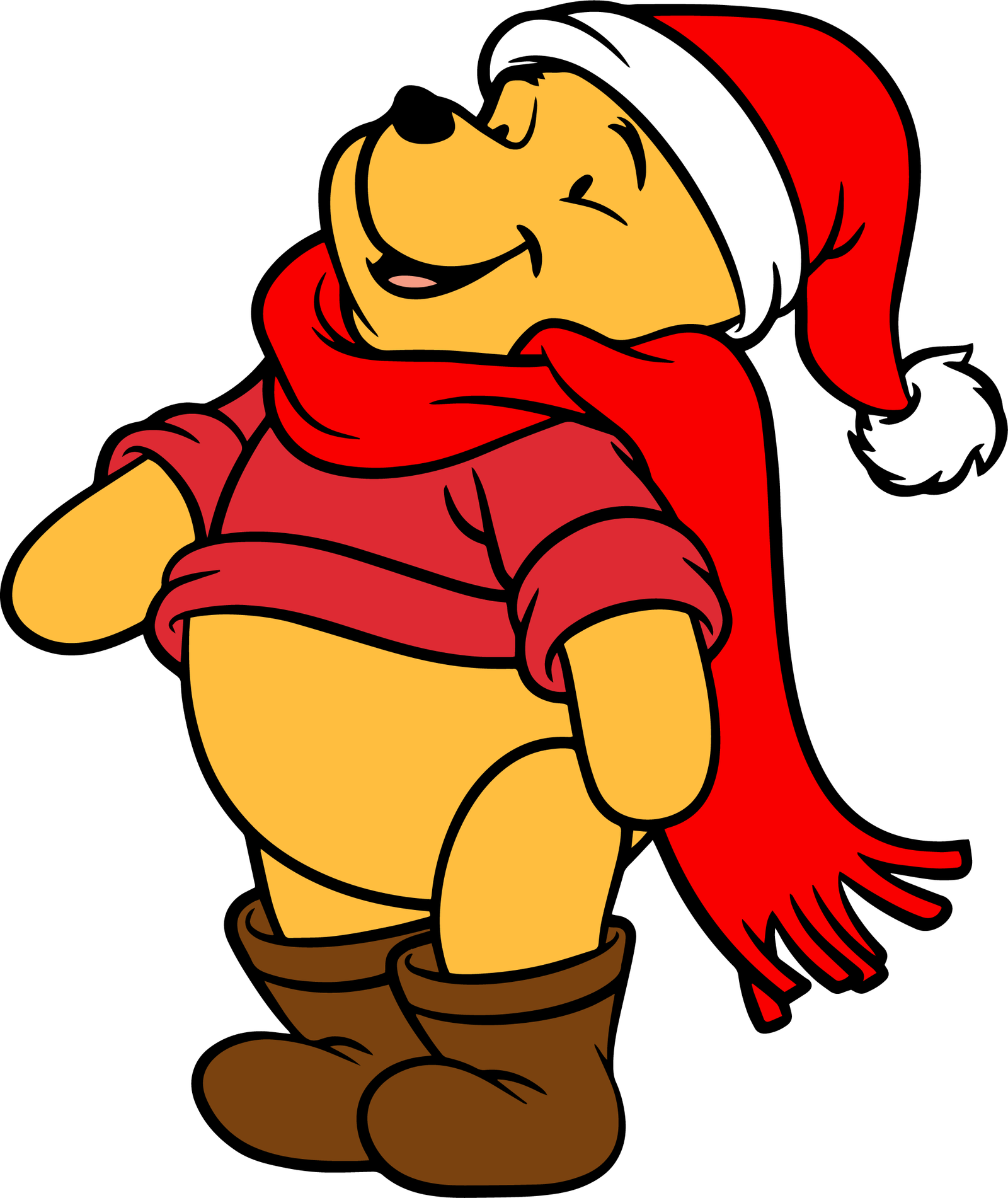 MooSVG – Winnie Christmas (06) – PNG