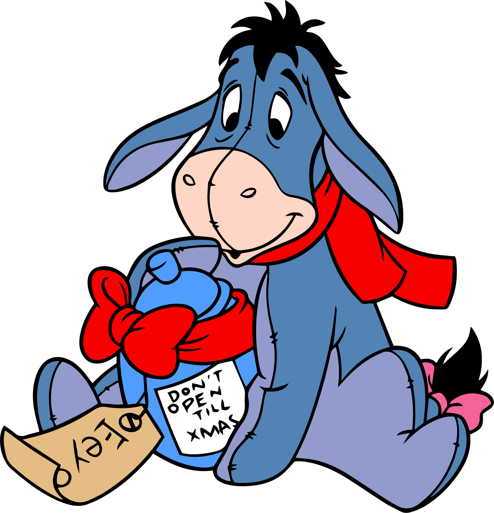 MooSVG – Winnie Christmas (08) – PNG