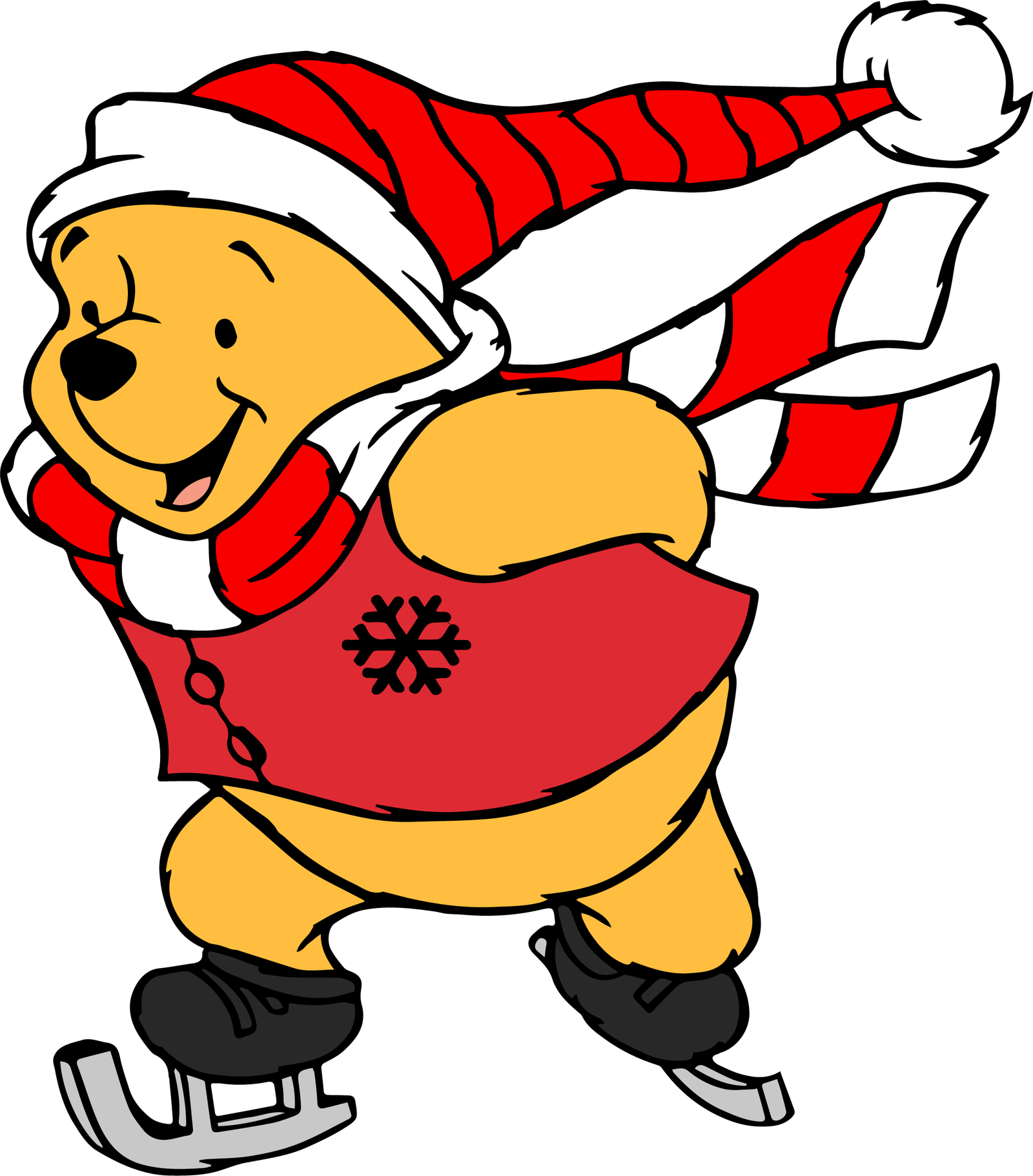 MooSVG – Winnie Christmas (11) – PNG