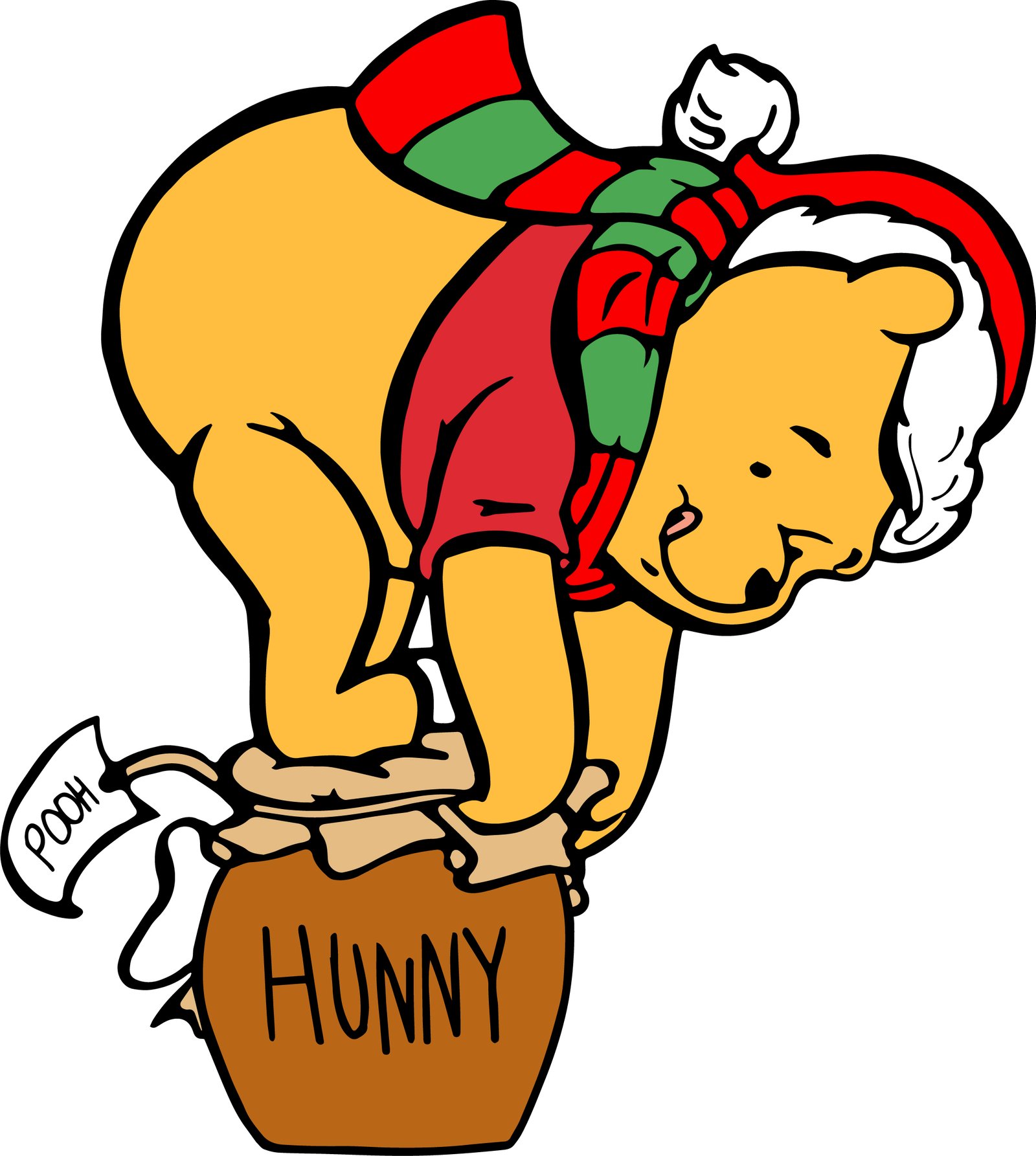 MooSVG – Winnie Christmas (13) – JPG
