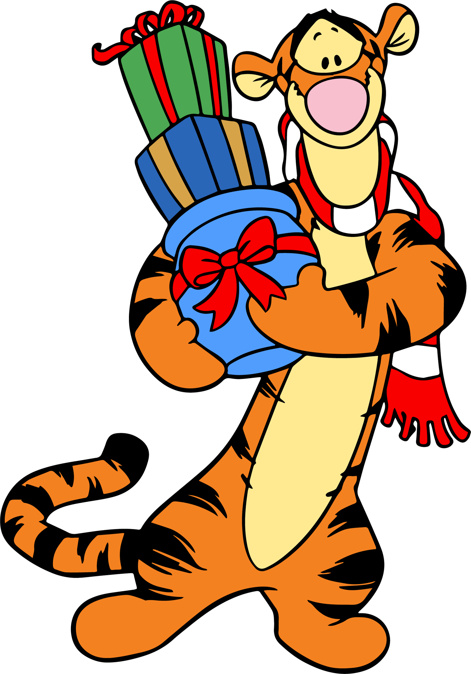 MooSVG – Winnie Christmas (14) – PNG