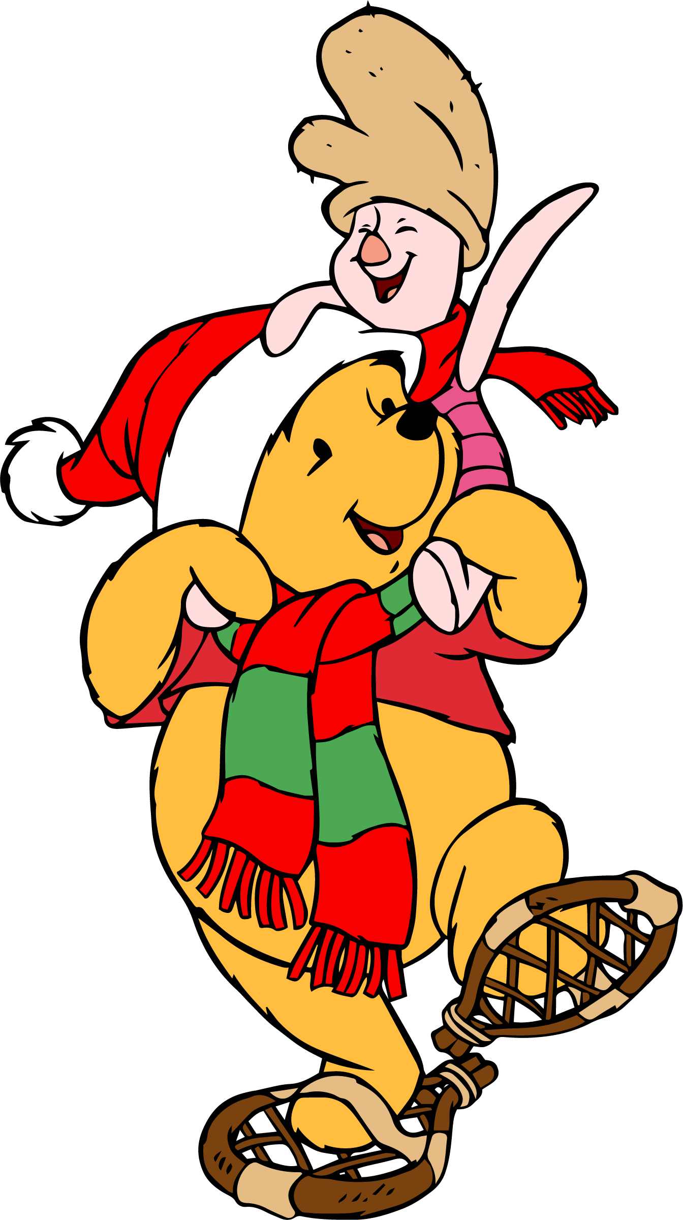MooSVG – Winnie Christmas (16) – PNG