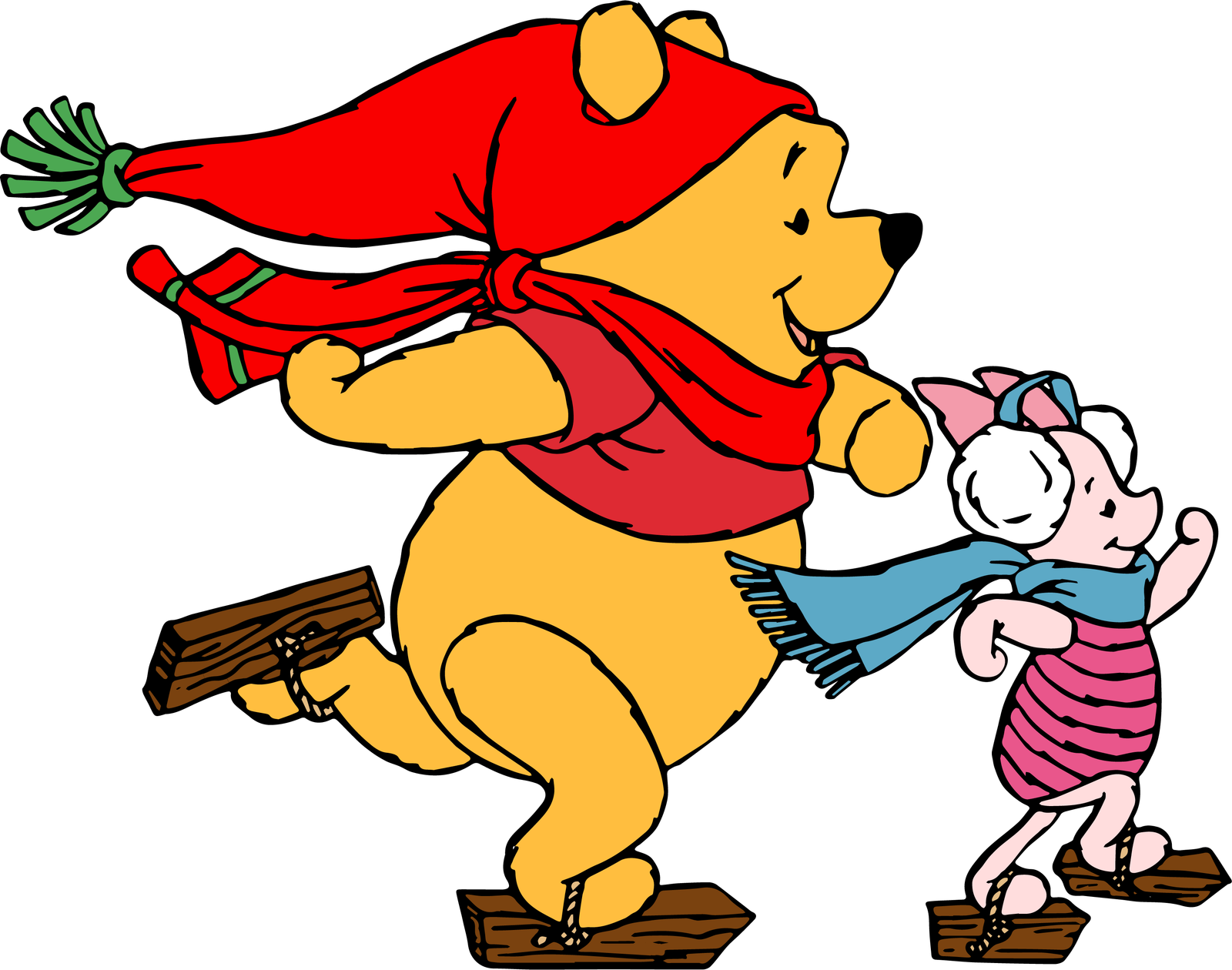 MooSVG – Winnie Christmas (17) – PNG