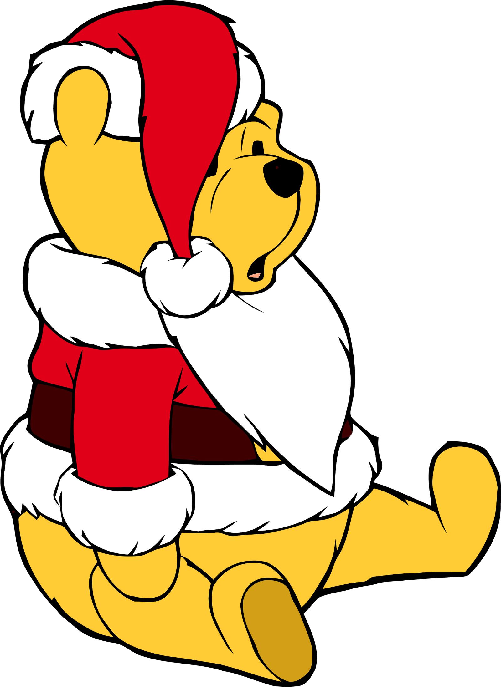MooSVG – Winnie Christmas (19) – PNG