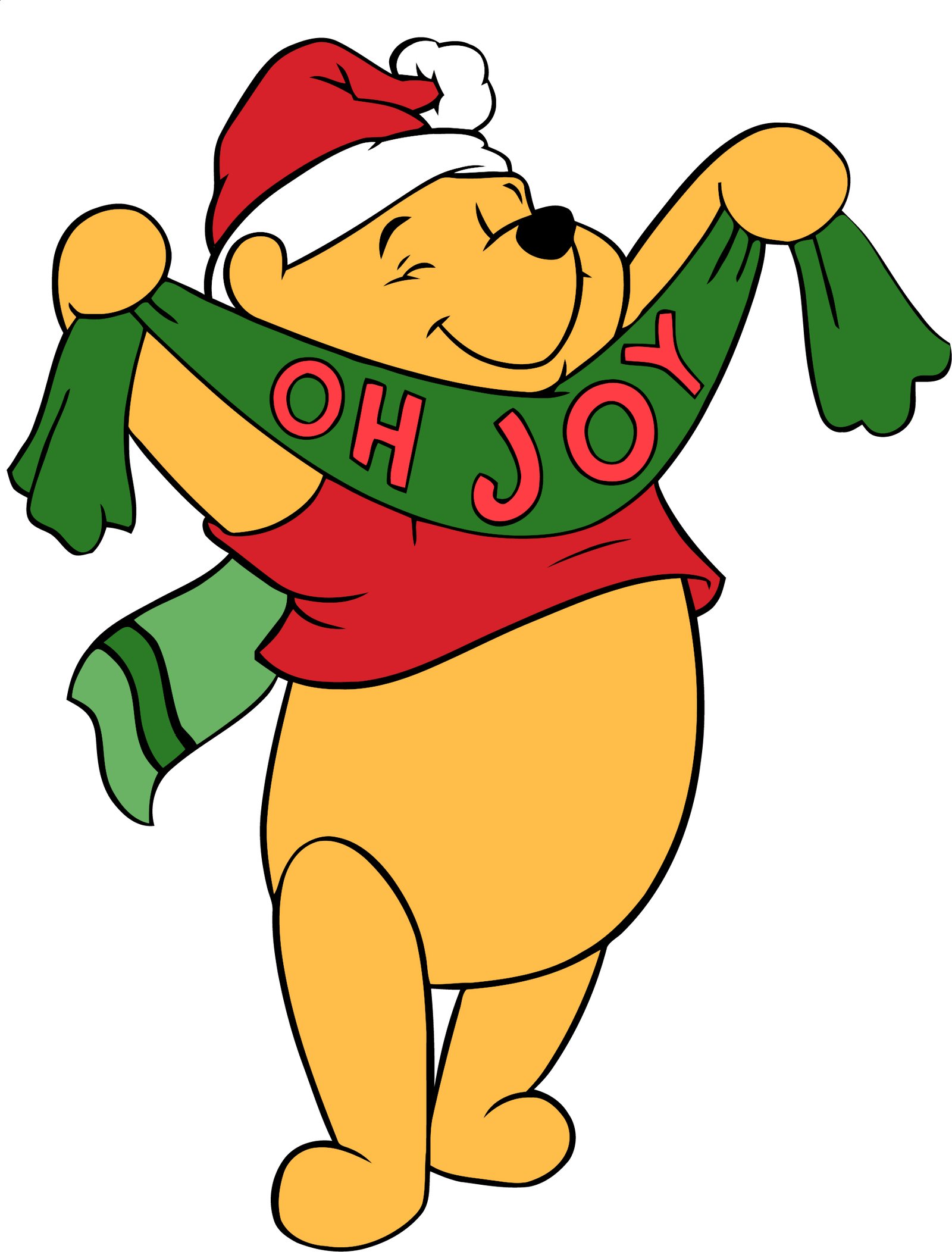 MooSVG – Winnie Christmas (20) – JPG