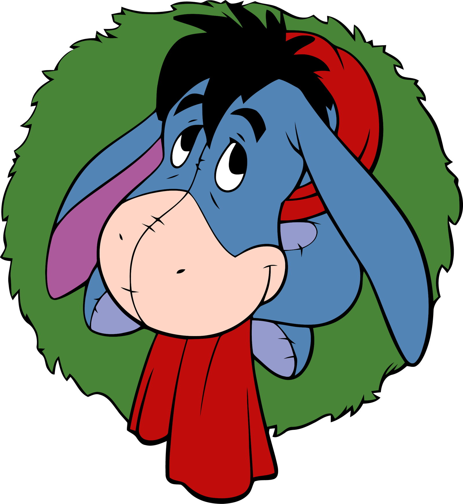 MooSVG – Winnie Christmas (21) – PNG