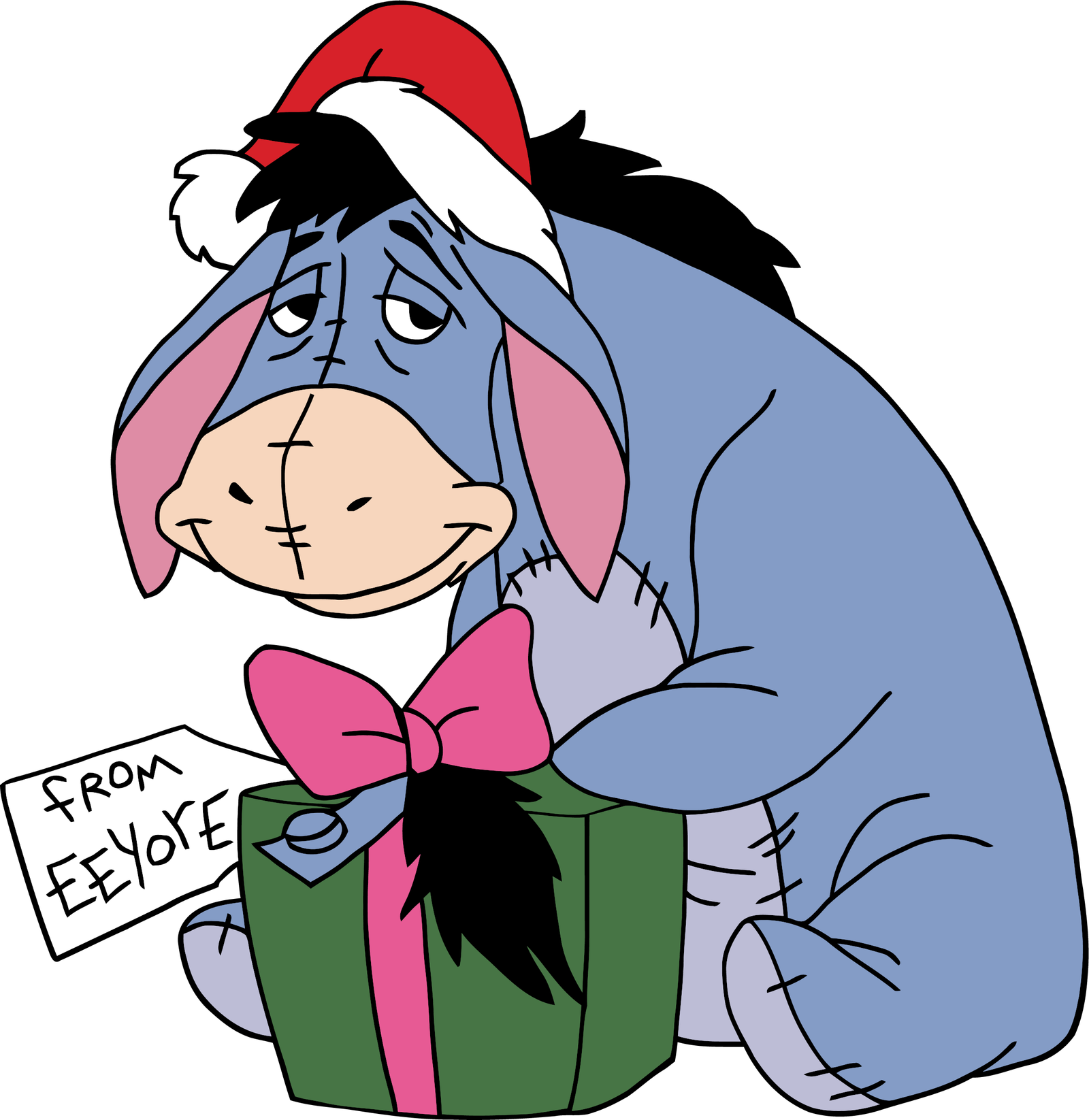 MooSVG – Winnie Christmas (23) – PNG