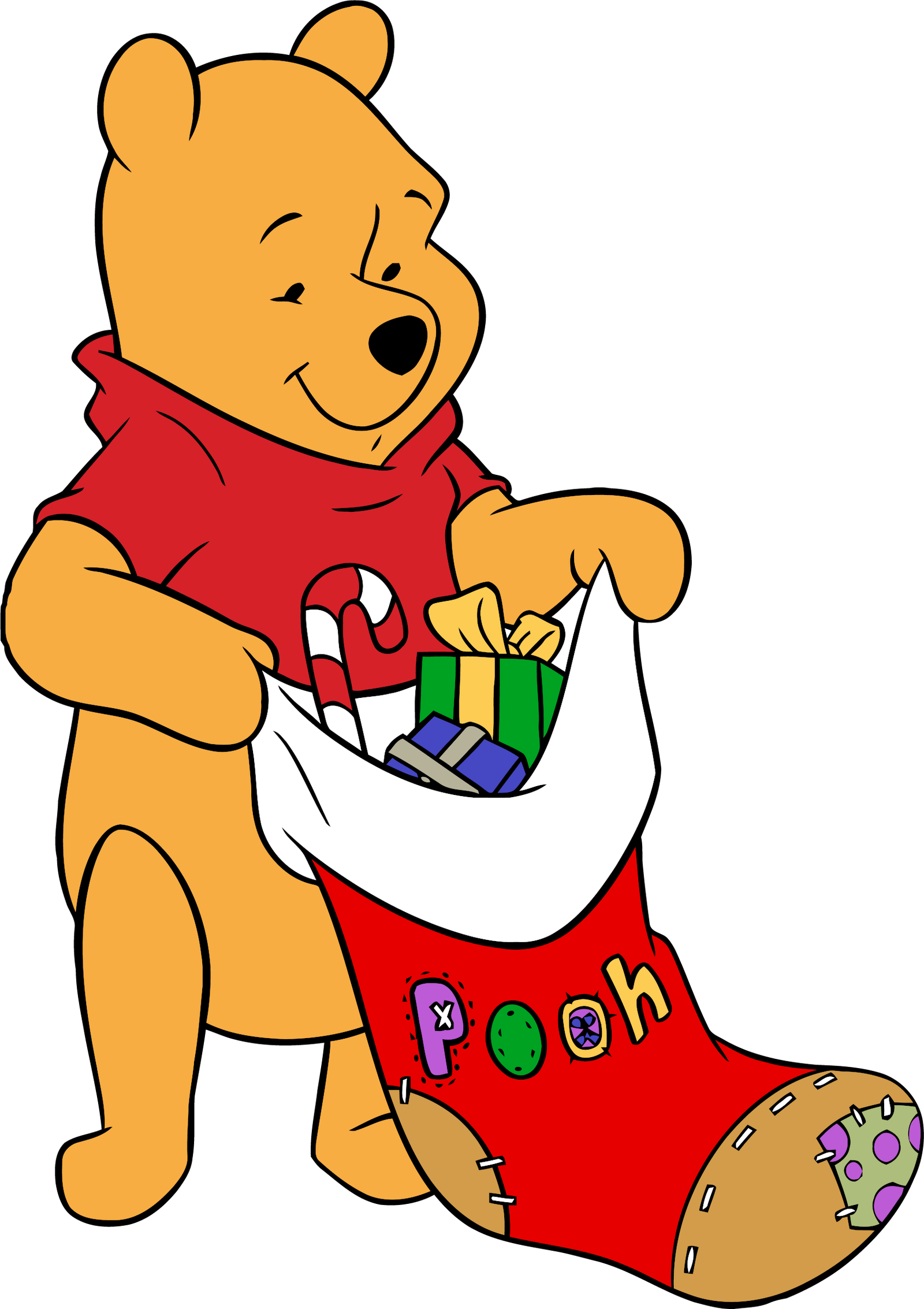 MooSVG – Winnie Christmas (25) – PNG