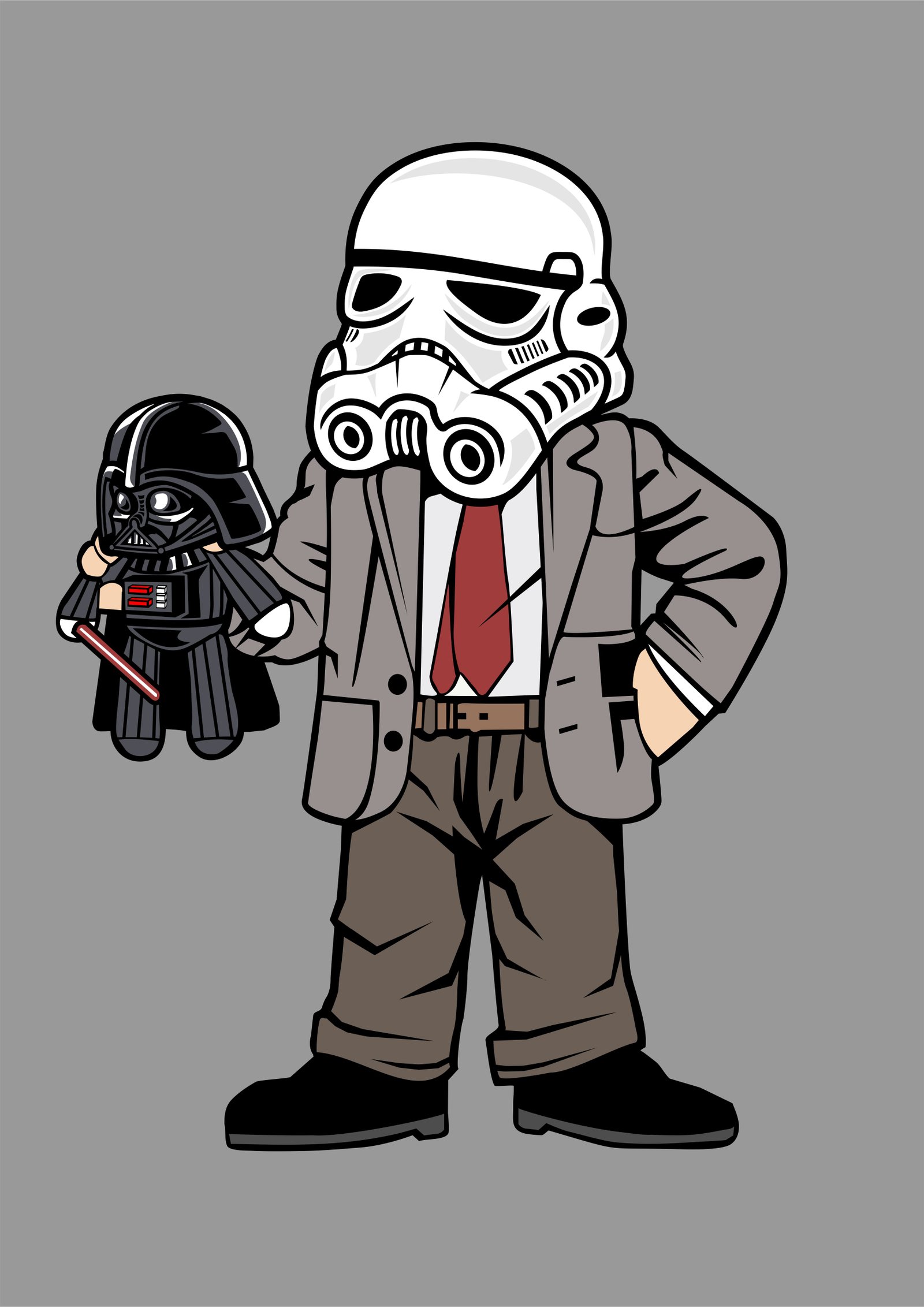 Mr Bean Vader Storm Trooper