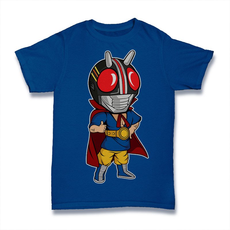 Mr Satan Kamen Rider Tshirt