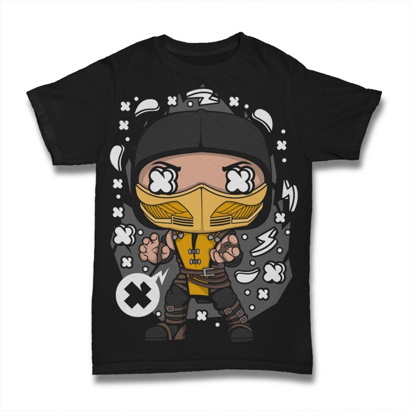 Ninja Scorpion Tshirt