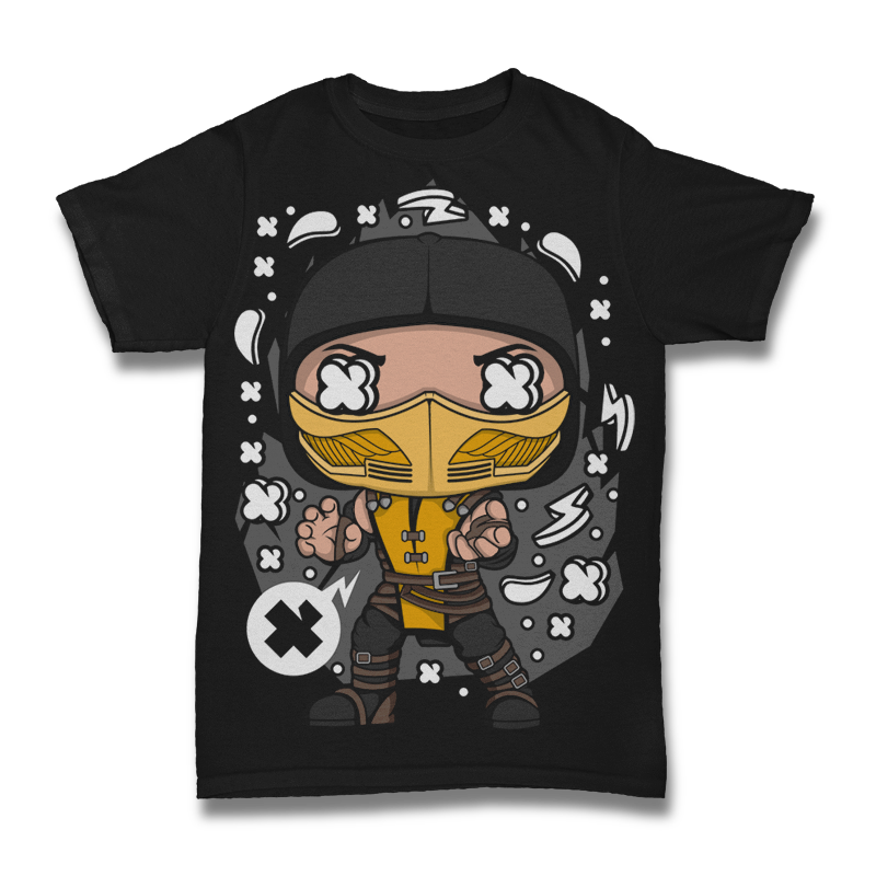 Ninja Scorpion Tshirt