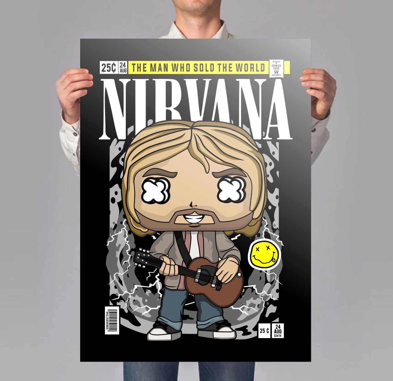 Nirvana Kurt Cobain Poster