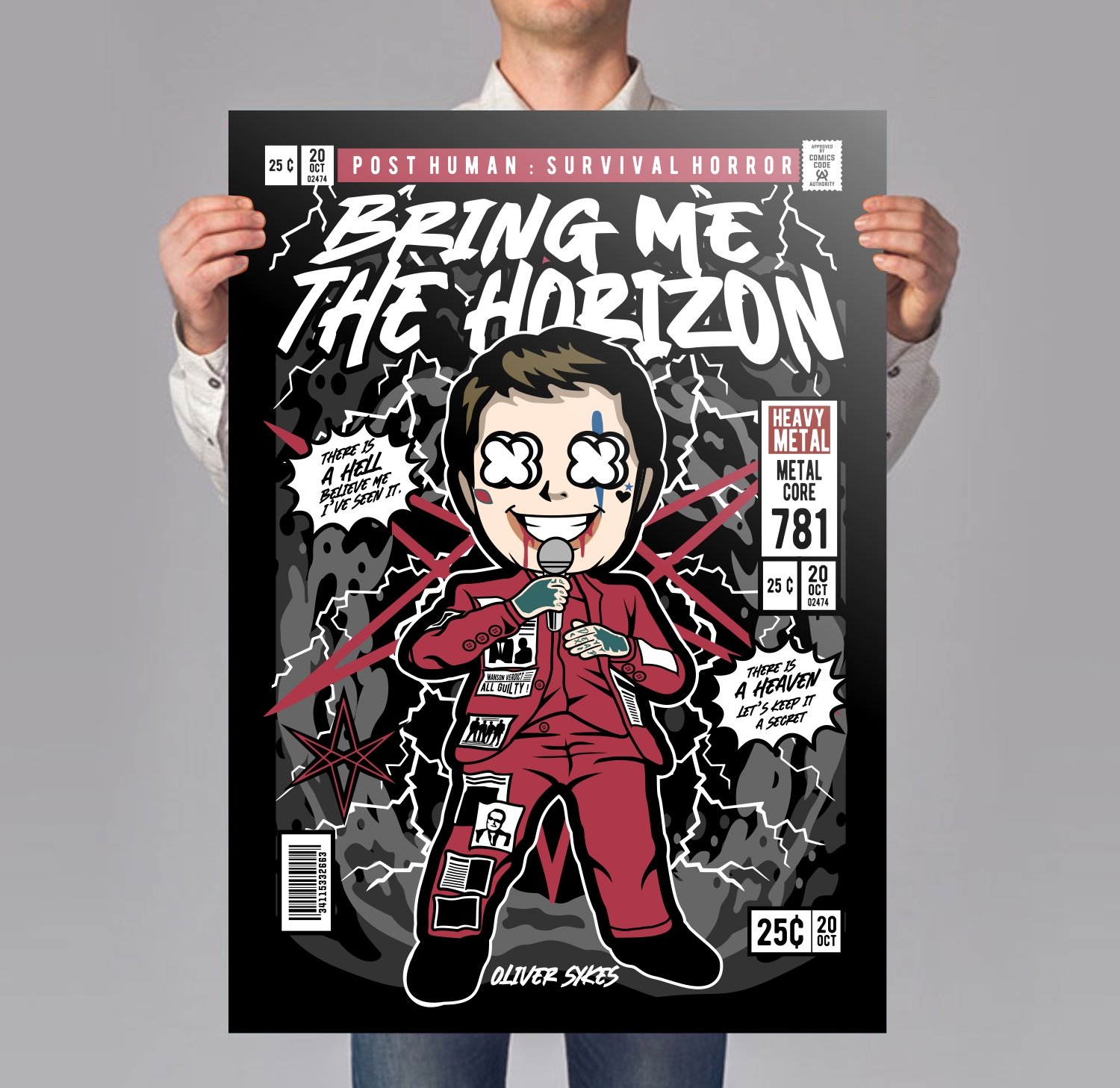 Oliver Sykes BMTH Poster