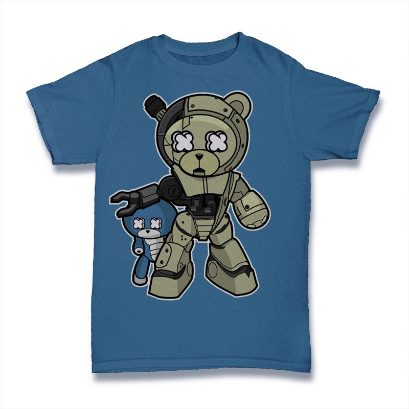 Panda Robot Tshirt
