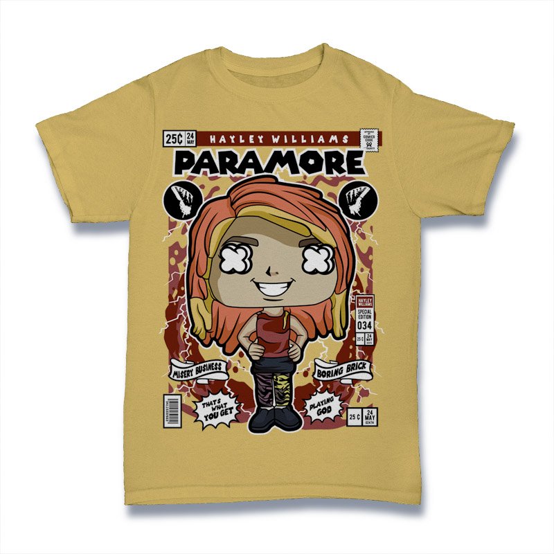 Paramore Hayley Williams Tshirt