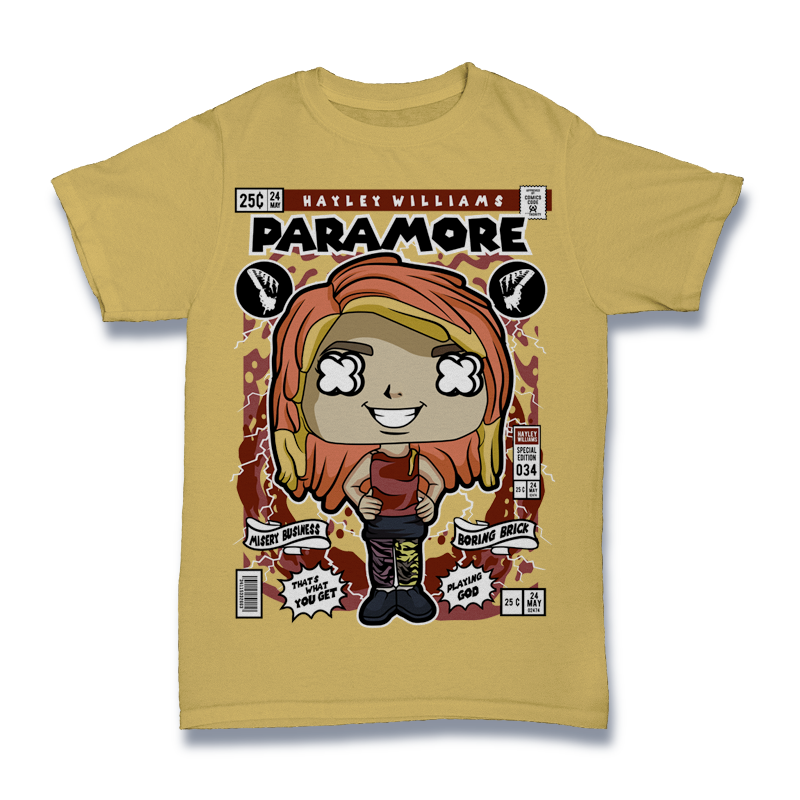 Paramore Hayley Williams Tshirt