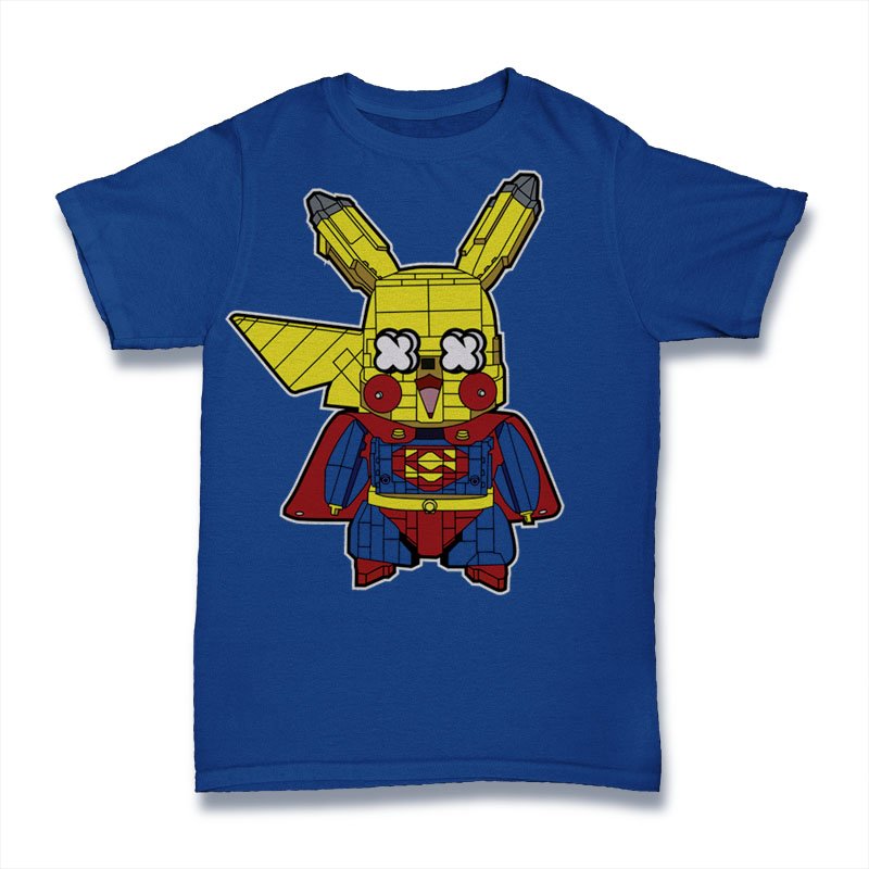 Pikachu Superman Tshirt