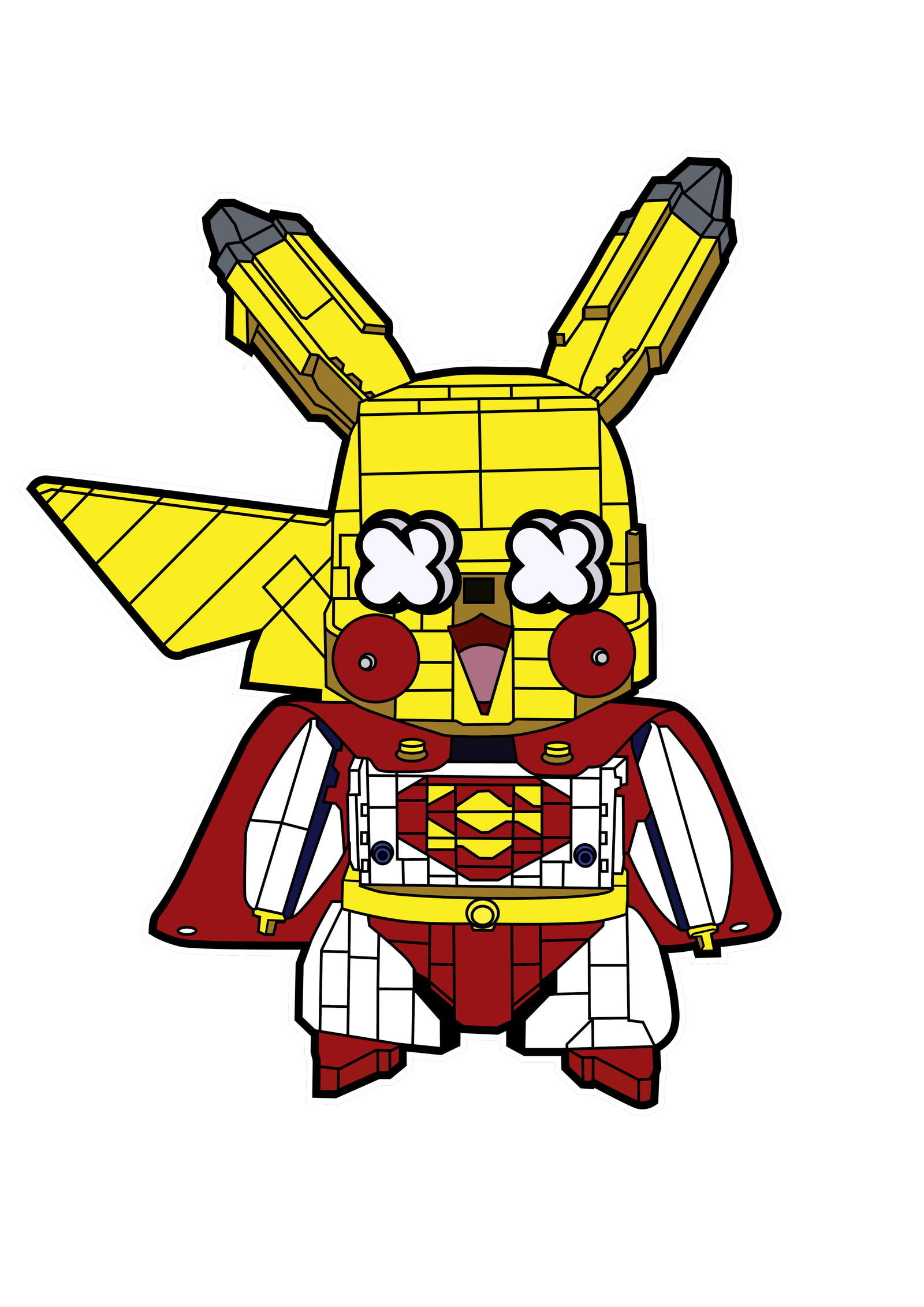 Pikachu Superman