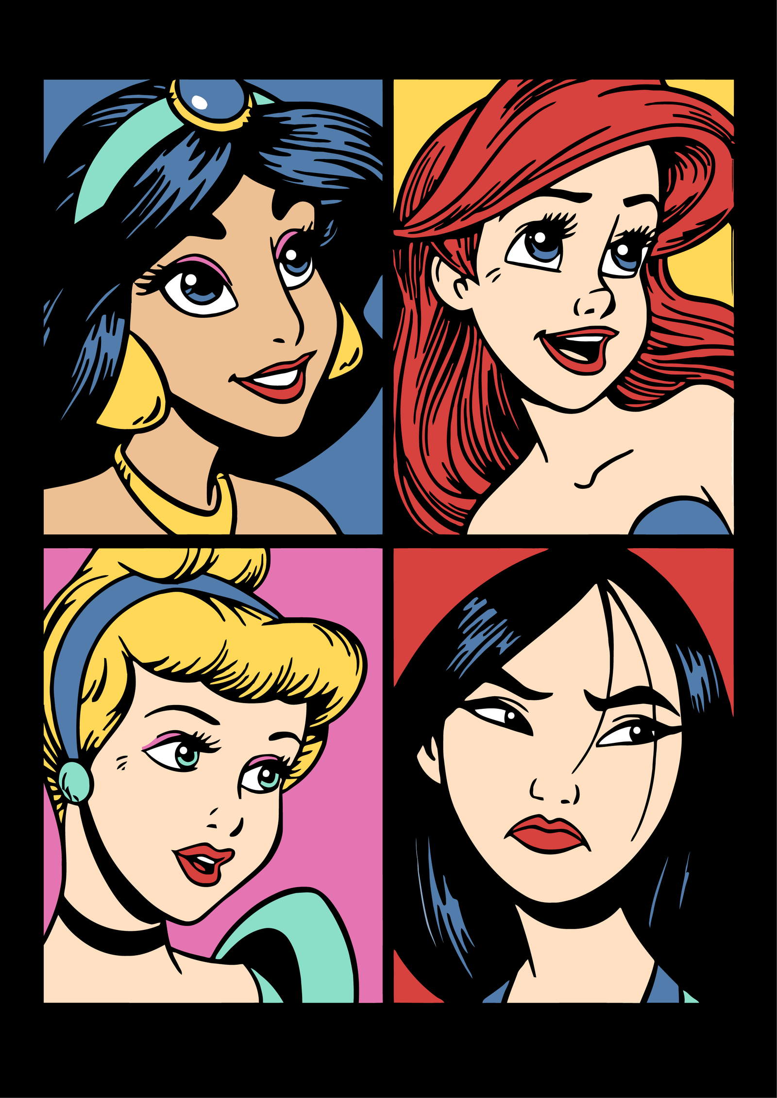 Princesas4 Black