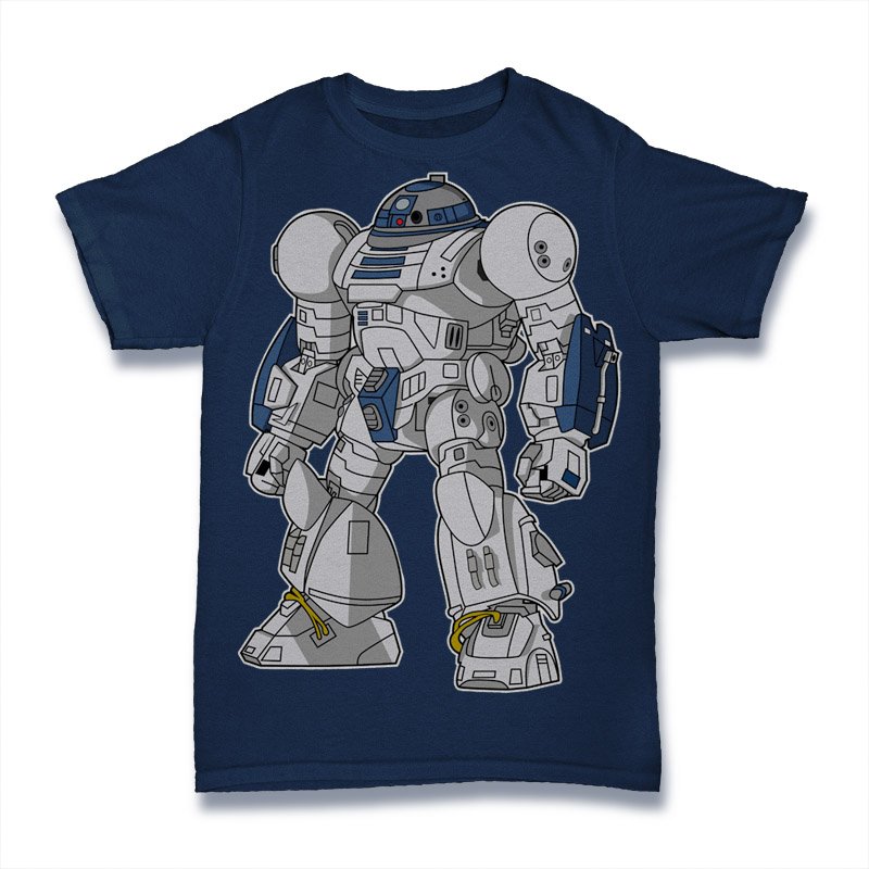 R2D2 Robot Tshirt