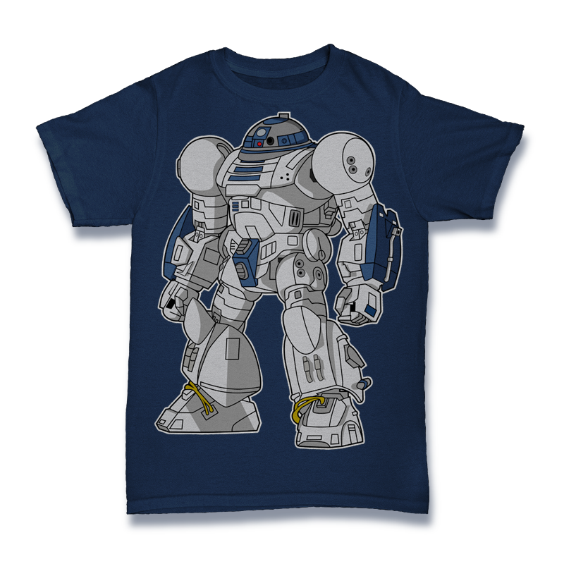 R2D2 Robot Tshirt