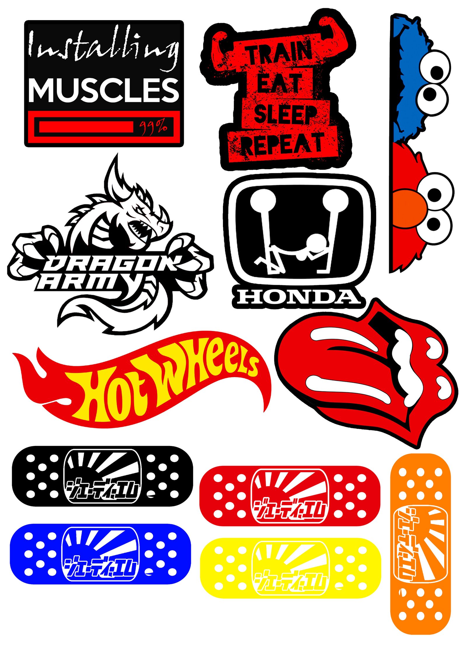 RTP Stickers (101)
