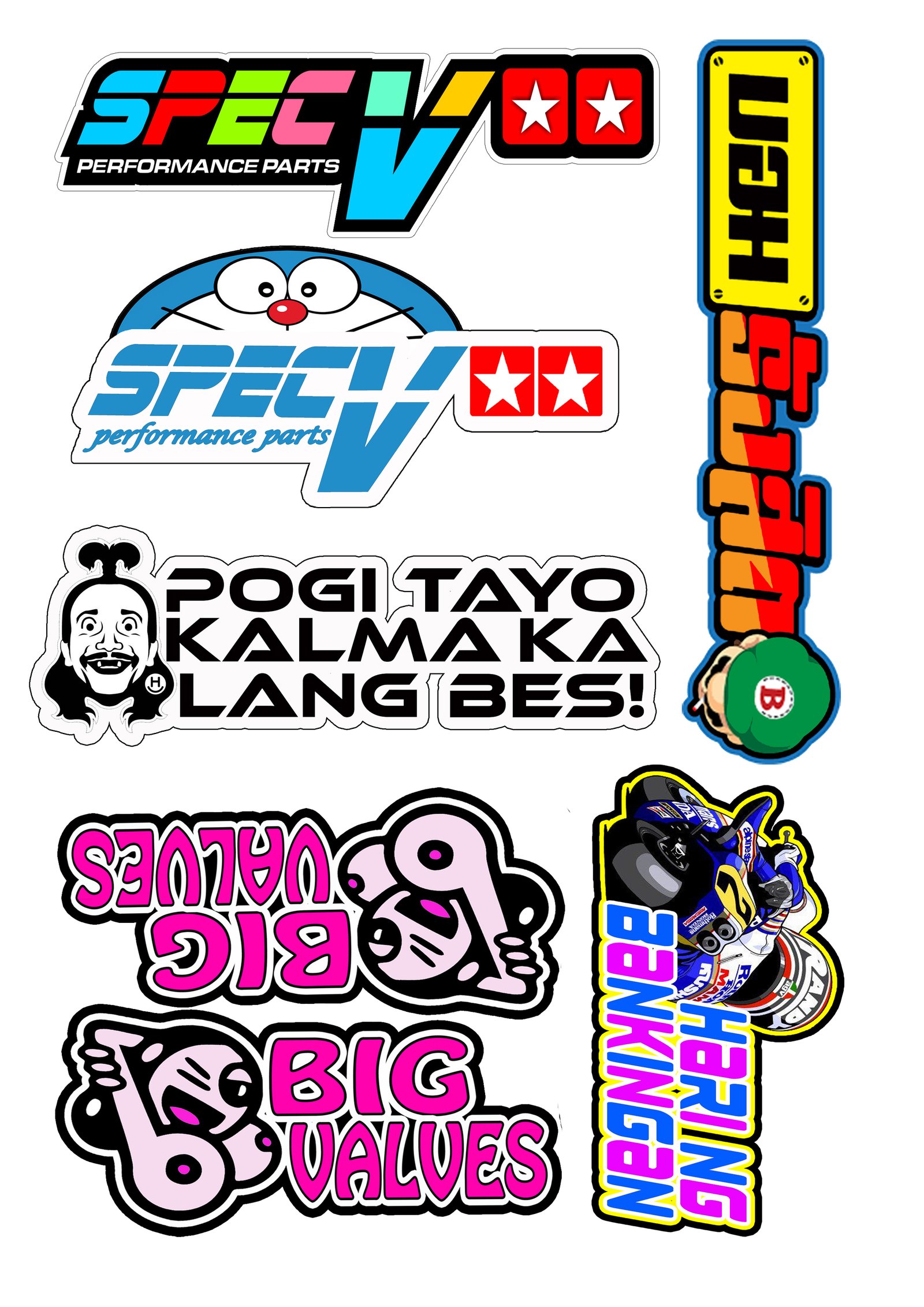 RTP Stickers (230)