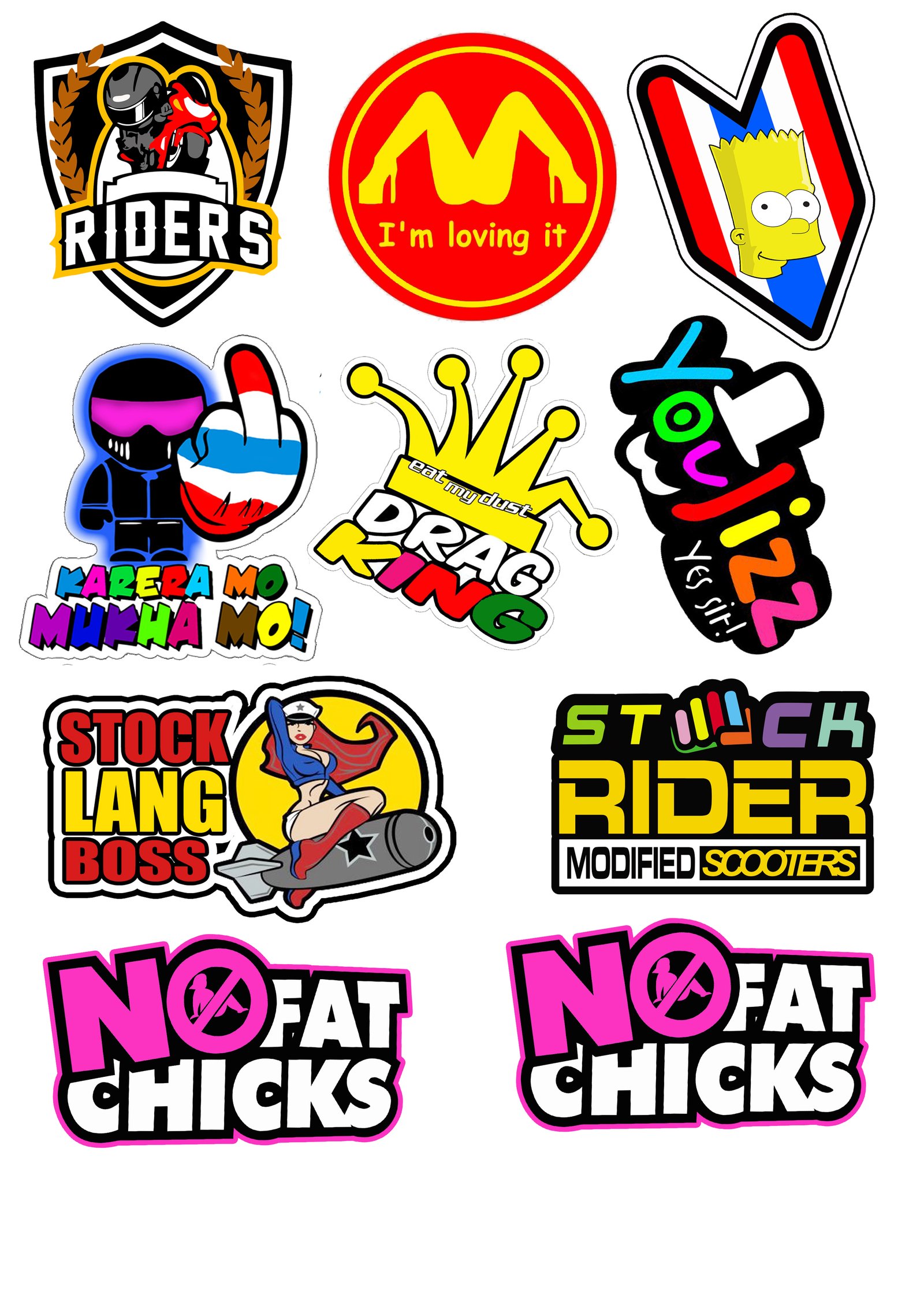 RTP Stickers (251)