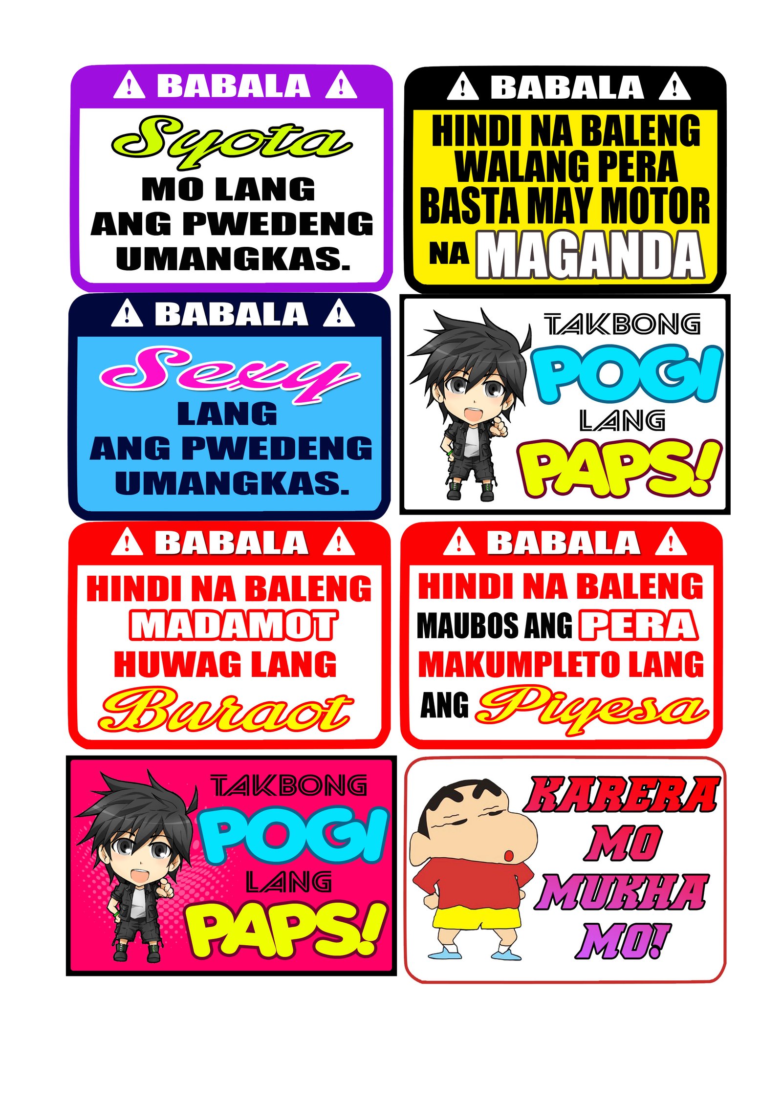 RTP Stickers (274)