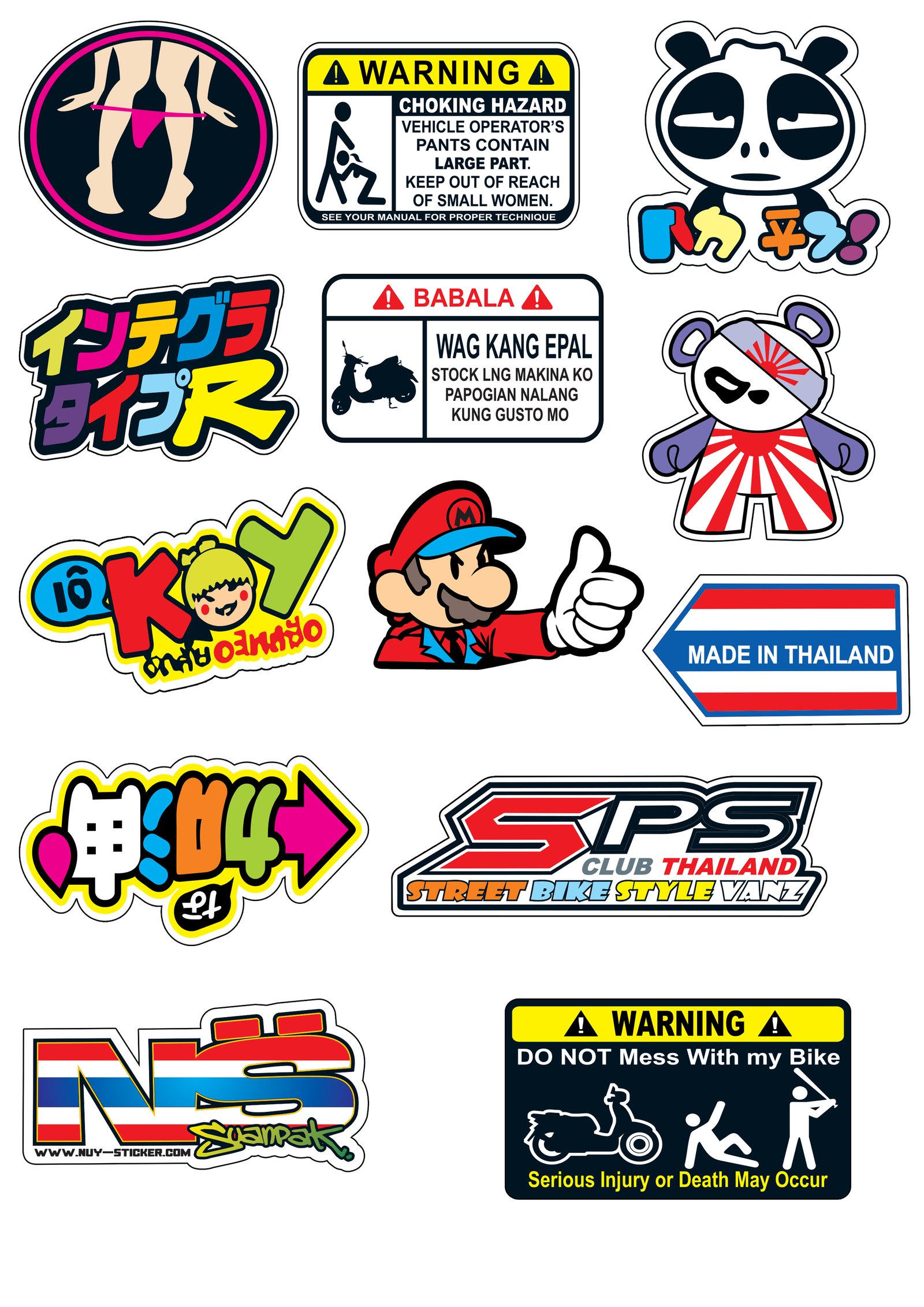 RTP Stickers (6)