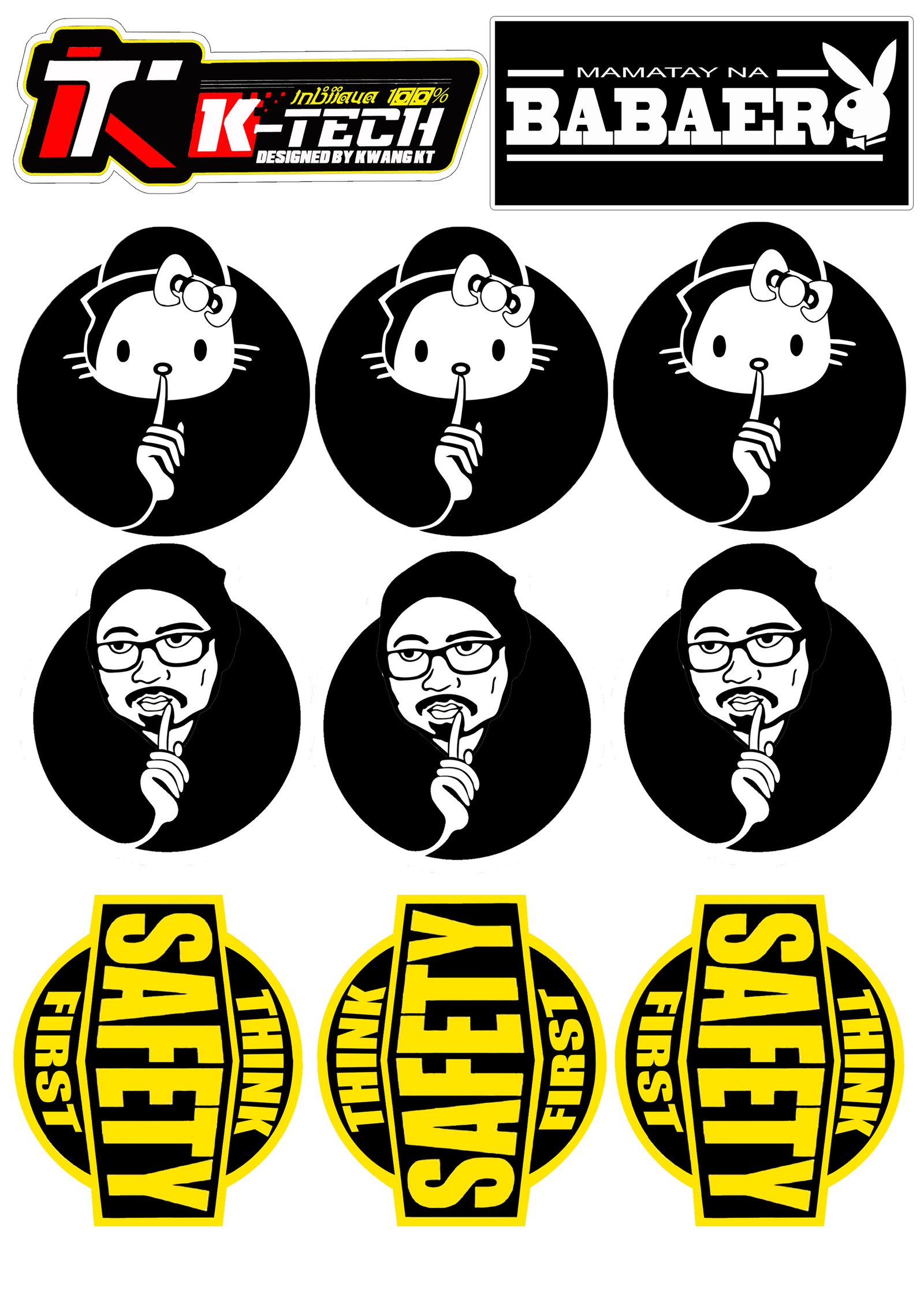 RTP Stickers (75)
