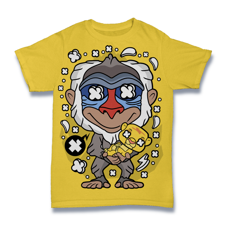 Rafiki With Simba Tshirt
