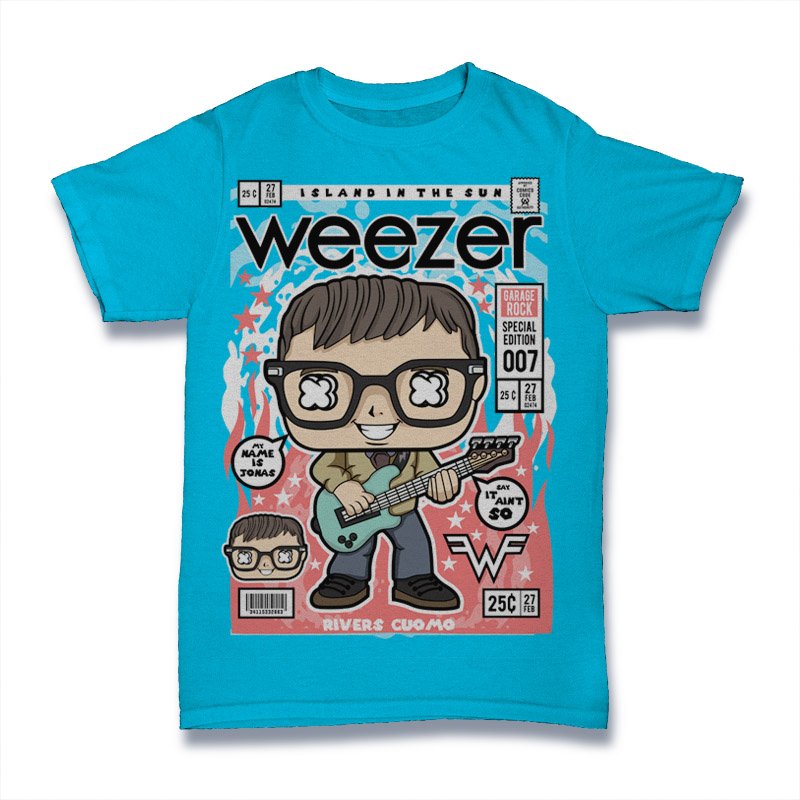 Rivers Cuomo Weezer Tshirt