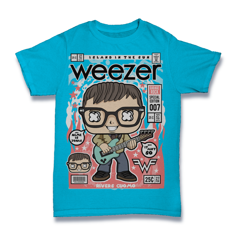 Rivers Cuomo Weezer Tshirt