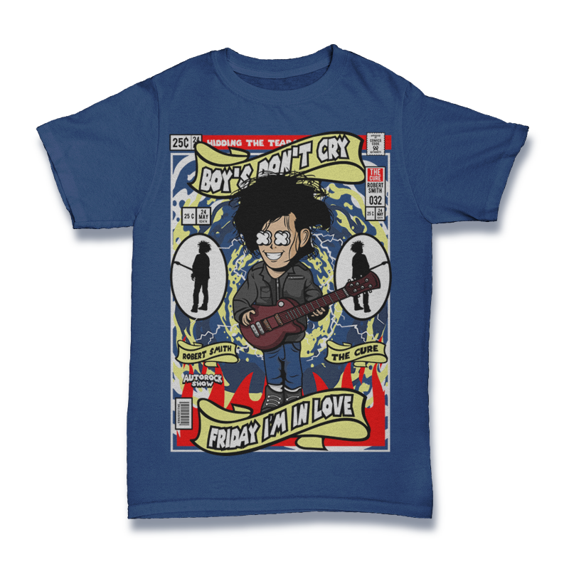 Robert Smith The Cure Tshirt