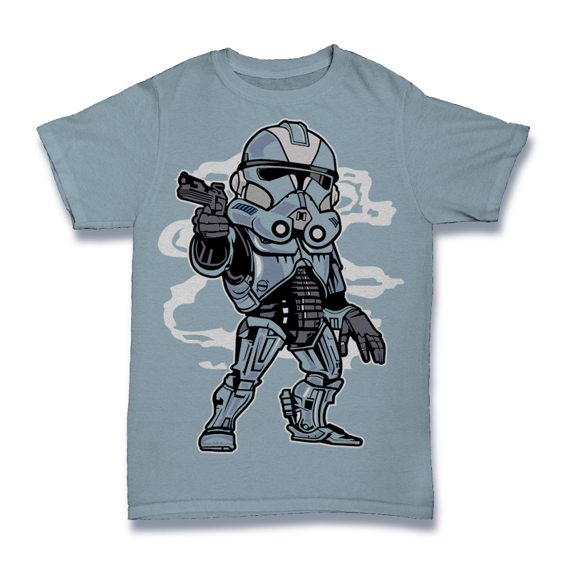 Robocop Clone Trooper Tshirt