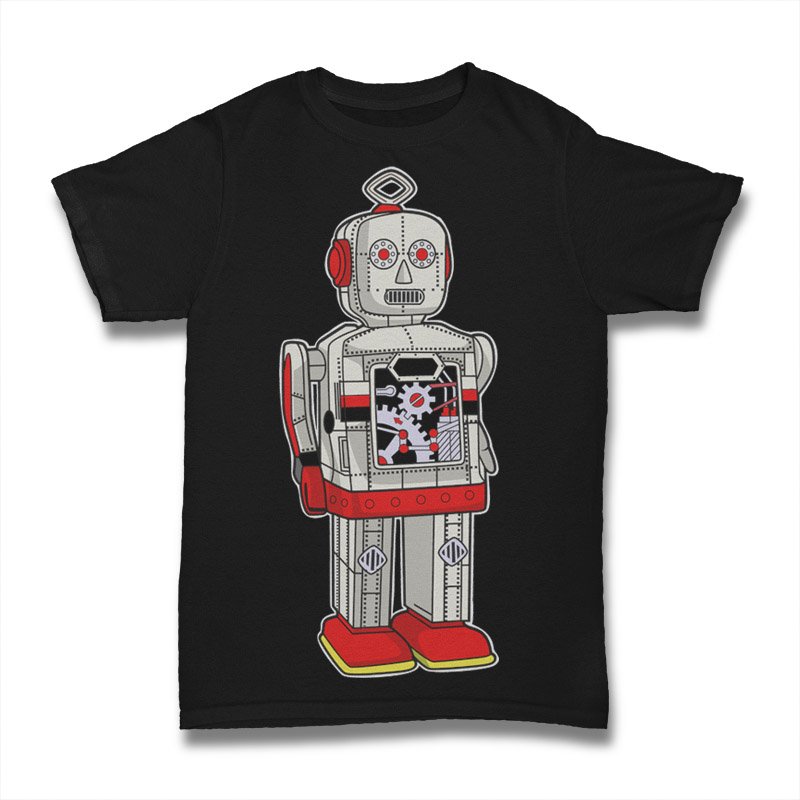 Robot Island Tshirt